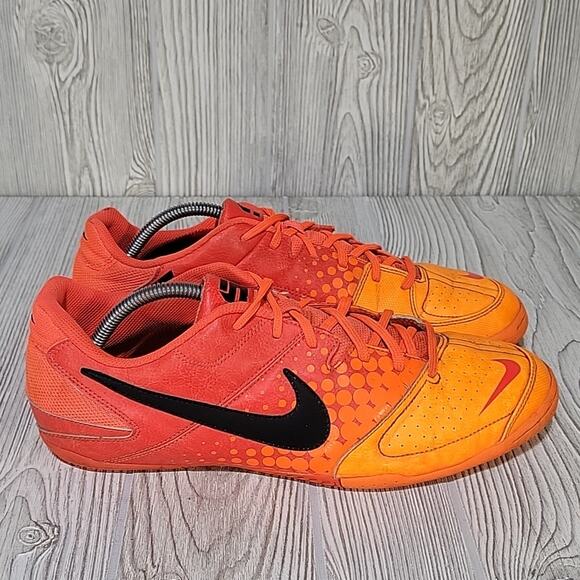 Nike Elastico Pro 11 Indoor Soccer Shoes Orange Men's 12 - Picture 2 of 12